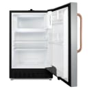 Accucold 19 7/8" Undercounter Refrigerator Freezer w/ (1) Section & (1) Solid Door - Stainless, 115v (ADA302BRFZSSTBC) thumbnail 6