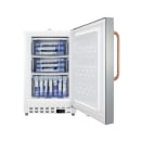 Accucold 2.47 cu ft Undercounter Medical Freezer - Locking, Silver, 115v (ADA305AFSSTBC) thumbnail 4