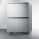 Summit ADFD243OS 24"W Outdoor Undercounter Freezer w/ (1) Section & (2) Drawers - 115v thumbnail 2