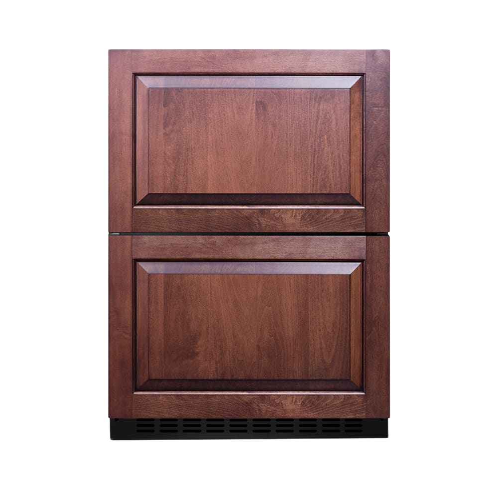 Summit ADFD243PNR 24"W Undercounter Freezer w/ (1) Section & (2) Drawers - 115v