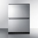 Summit ADFD243PNR 24"W Undercounter Freezer w/ (1) Section & (2) Drawers - 115v thumbnail 3