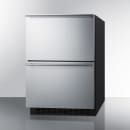 Summit ADFD243PNR 24"W Undercounter Freezer w/ (1) Section & (2) Drawers - 115v thumbnail 4