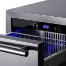 Summit ADRD18 18"W Undercounter Refrigerator w/ (1) Section & (2) Drawers - 115v thumbnail 3