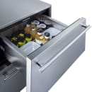 Summit ADRD24 23 3/8" W Undercounter Refrigerator w/ (1) Section & (2) Drawers, 115v thumbnail 2