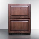 Summit ADRD241PNR 24"W Undercounter Refrigerator w/ (1) Section & (2) Drawers - 115v thumbnail 2