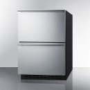 Summit ADRF244 24"W Undercounter Refrigerator w/ (1) Section & (2) Drawers - 115v thumbnail 2