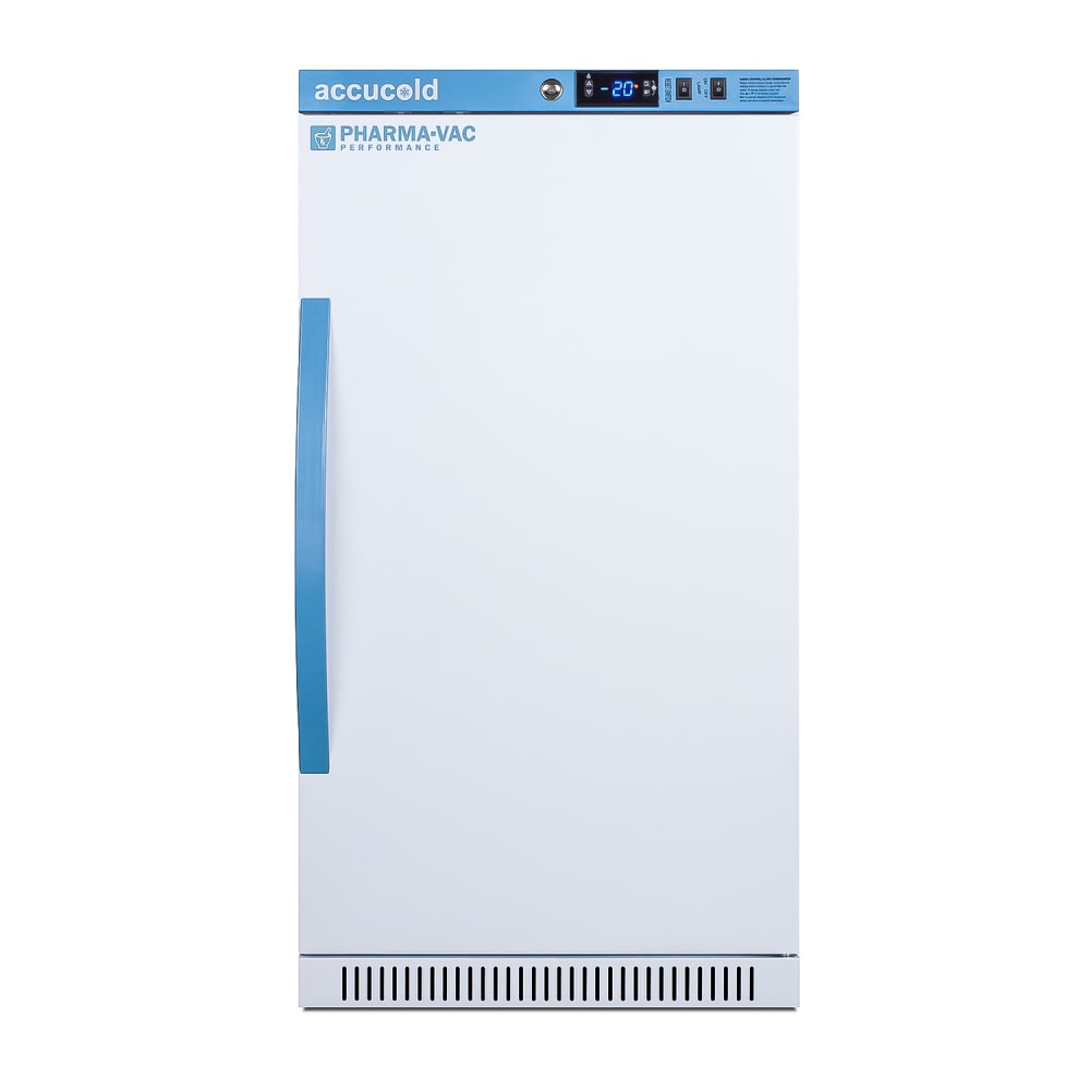 Accucold 19 3/4" Vaccine Freezer - Locking, White, 115v (AFZ2PVBIADA)