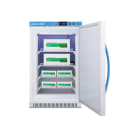 Accucold 19 3/4" Vaccine Freezer - Locking, White, 115v (AFZ2PVBIADA) thumbnail 3