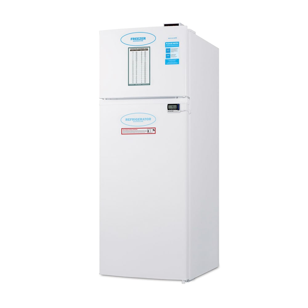 Accucold 7.1 cu ft Reach In Medical Refrigerator Freezer - White, 115v (AGP96RF)