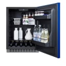 Summit AL54B 23 5/8" W Undercounter Refrigerator w/ (1) Section & (1) Solid Door - Cobalt Blue, 115v thumbnail 3