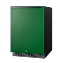 Summit AL54G 23 5/8" W Undercounter Refrigerator w/ (1) Section & (1) Solid Door - Emerald Green, 115v thumbnail 2