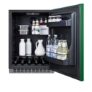Summit AL54G 23 5/8" W Undercounter Refrigerator w/ (1) Section & (1) Solid Door - Emerald Green, 115v thumbnail 3