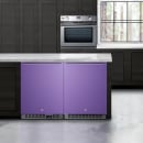 Summit AL54P 23 5/8" W Undercounter Refrigerator w/ (1) Section & (1) Solid Door - Lavender Purpose, 115v thumbnail 5