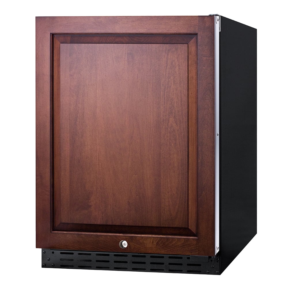 Summit AL55IF 23 1/2"W Undercounter Refrigerator w/ (1) Section & (1) Solid Door - Panel Ready, 115v