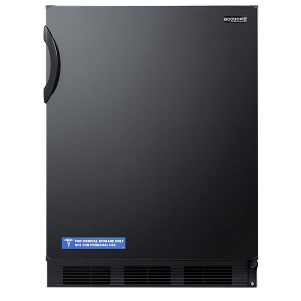 Accucold Undercounter Medical Refrigerator Freezer w/ Solid Door - Dual Temp, 115v (AL652BK)
