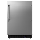 Summit ALFZ37BCSS 20" Undercounter Freezer w/ (1) Solid Door - Stainless Steel, 115v thumbnail 2