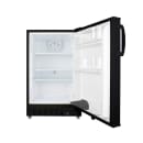 Summit ALR47B 19 3/4"W Undercounter Refrigerator w/ (1) Section & (1) Solid Door - Black, 115v thumbnail 3