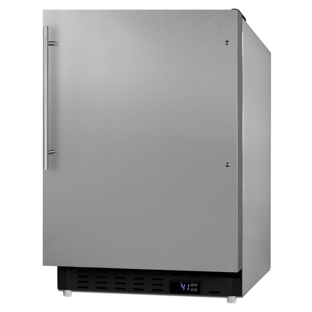 Summit ALR47BCSSHV 19 7/8" W Undercounter Refrigerator w/ (1) Section & (1) Door, 115v