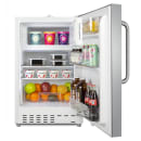 Summit ALRF48CSS 20" W Undercounter Refrigerator Freezer w/ (1) Section & (1) Door, 115v thumbnail 4