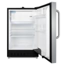 Summit ALRF49BCSS 2.68 cu ft Undercounter Refrigerator & Freezer w/ Solid Door - Stainless Steel, 115v thumbnail 5