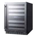 Summit ALWC532 23 1/2" One Section Wine Cooler w/ (2) Zones - 46 Bottle Capacity, 115v thumbnail 2