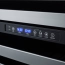 Summit ALWC532PNR 23 1/2" One Section Wine Cooler w/ (2) Zones - 46 Bottle Capacity, 115v thumbnail 4