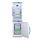Accucold 5.3 cu ft Medical Refrigerator/Freezer Combo w/ Antimicrobial Handle - White, 115v (ARG31PVBIADA-AFZ2PVBIADASTACK) thumbnail 3