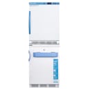 Accucold 9.2 cu ft Medical Refrigerator/Freezer Combo w/ Antimicrobial Handle - White, 115v (ARS6PV-VT65MLSTACKME) thumbnail 2