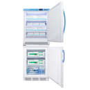 Accucold 9.2 cu ft Medical Refrigerator/Freezer Combo w/ Antimicrobial Handle - White, 115v (ARS6PV-VT65MLSTACKME) thumbnail 3
