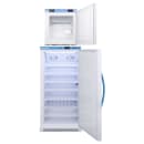 Accucold 9.4 cu ft Medical Refrigerator/Freezer Combo - White, 115v (ARS8PV-FS24LSTACKMED) thumbnail 4