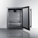 Summit ASDS2413CSS 23 3/8" W Undercounter Refrigerator w/ (1) Section & (1) Door, 115v thumbnail 3