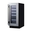 Summit ASDW1522 15" One Section Built In Wine Cooler w/ (1) Zone - 18 Bottle Capacity, 115v thumbnail 2