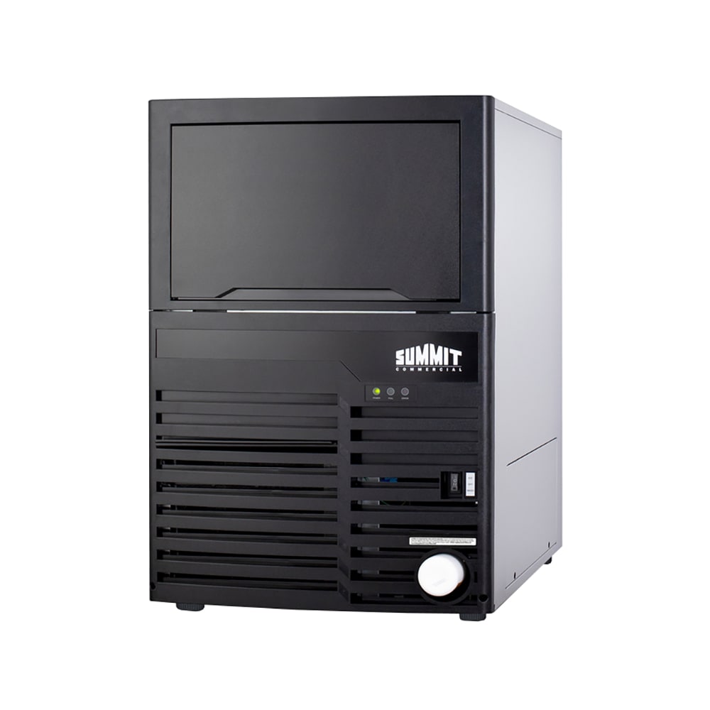Summit BIM100ADA 20 1/2"W Full Cube Undercounter Ice Machine - 100 lbs/day, Air Cooled, ADA, Gravity Drain, 115v