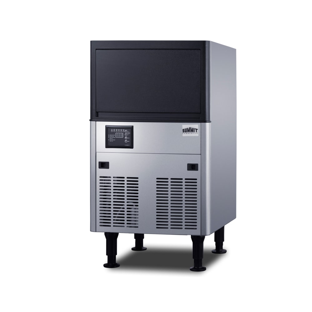 Summit BIM125 19 3/4"W Full Cube Undercounter Ice Machine - 120 lbs/day, Air Cooled
