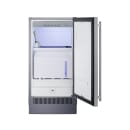 Summit BIM182 18"W Full Cube Undercounter Ice Machine - 60 lbs/day, Air Cooled thumbnail 3
