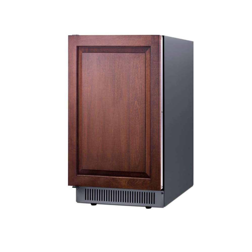 Summit BIM182OSADAIFLHD 18"W Full Cube Undercounter Ice Machine - 60 lbs/day, Air Cooled, ADA