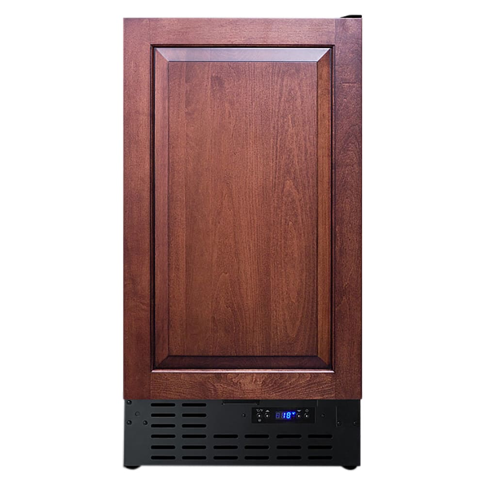 Summit BIM18IFADA 17 3/4"W Crescent Cube Undercounter Ice Machine - 8 lbs/day, Air Cooled, No Drain Needed, 115v