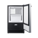 Summit BIM26 15"W Crescent Cube Undercounter Ice Machine - 15 lbs/day, Air Cooled, No Drain Needed, 115v thumbnail 2