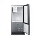 Summit BIM26H32 15"W Crescent Cube Undercounter Ice Machine - 25 lbs/day, Air Cooled, No Drain Needed, 115v thumbnail 3