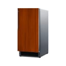 Summit BIM26H32IF 15"W Crescent Cube Undercounter Ice Machine - 25 lbs/day, Air Cooled, No Drain Needed, 115v thumbnail 2