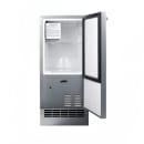 Summit BIM26H34 15"W Crescent Cube Undercounter Ice Machine - 25 lbs/day, Air Cooled, No Drain Needed, 115v thumbnail 8