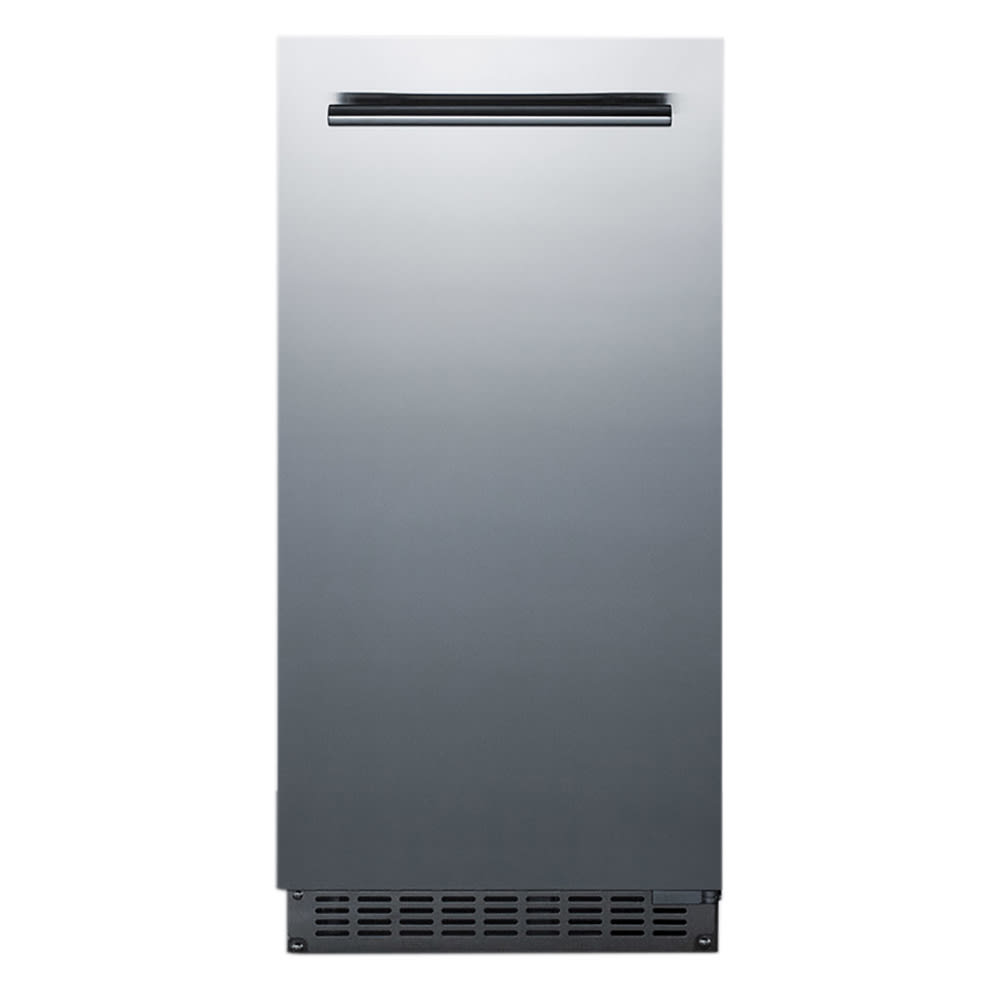 Summit BIM68OSGDR 14 7/8"W Top Hat Undercounter Ice Machine - 62 lbs/day, Air Cooled, Gravity Drain, 115v