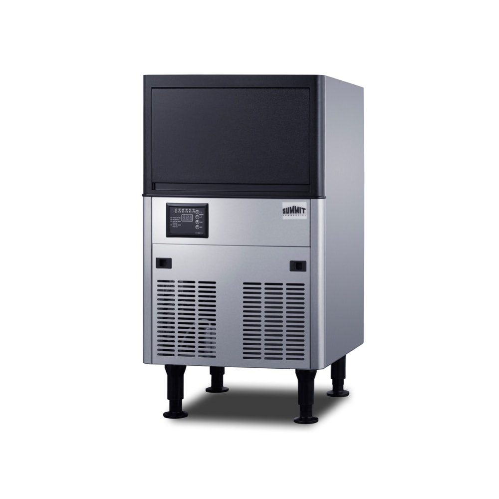 Summit BIM85 19 3/4"W Full Cube Undercounter Ice Machine - 80 lbs/day, Air Cooled