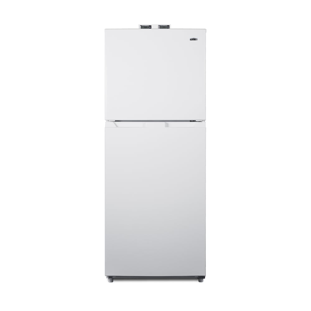 Summit BKRF1088W 24" Break Room Refrigerator & Freezer - White, 115v