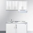 Summit CAB1218TALLWH Wall Mounted Cabinet - 12"W x 12"D x 18"H, Metal, White thumbnail 7