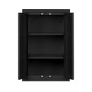 Summit CAB12TALLBLK Wall Mounted Cabinet - 12"W x 12"D x 18"H, Metal, Black thumbnail 2