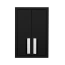 Summit CAB12TALLBLK Wall Mounted Cabinet - 12"W x 12"D x 18"H, Metal, Black thumbnail 3