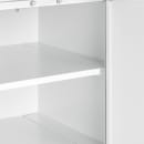 Summit CAB1818WHITE Wall Mounted Cabinet - 18"W x 12"D x 18"H, Metal, White thumbnail 5