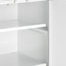 Summit CAB1818WHITE Wall Mounted Cabinet - 18"W x 12"D x 18"H, Metal, White thumbnail 6