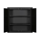 Summit CAB18TALLBLK Wall Mounted Cabinet - 18"W x 12"D x 18"H, Metal, Black thumbnail 3